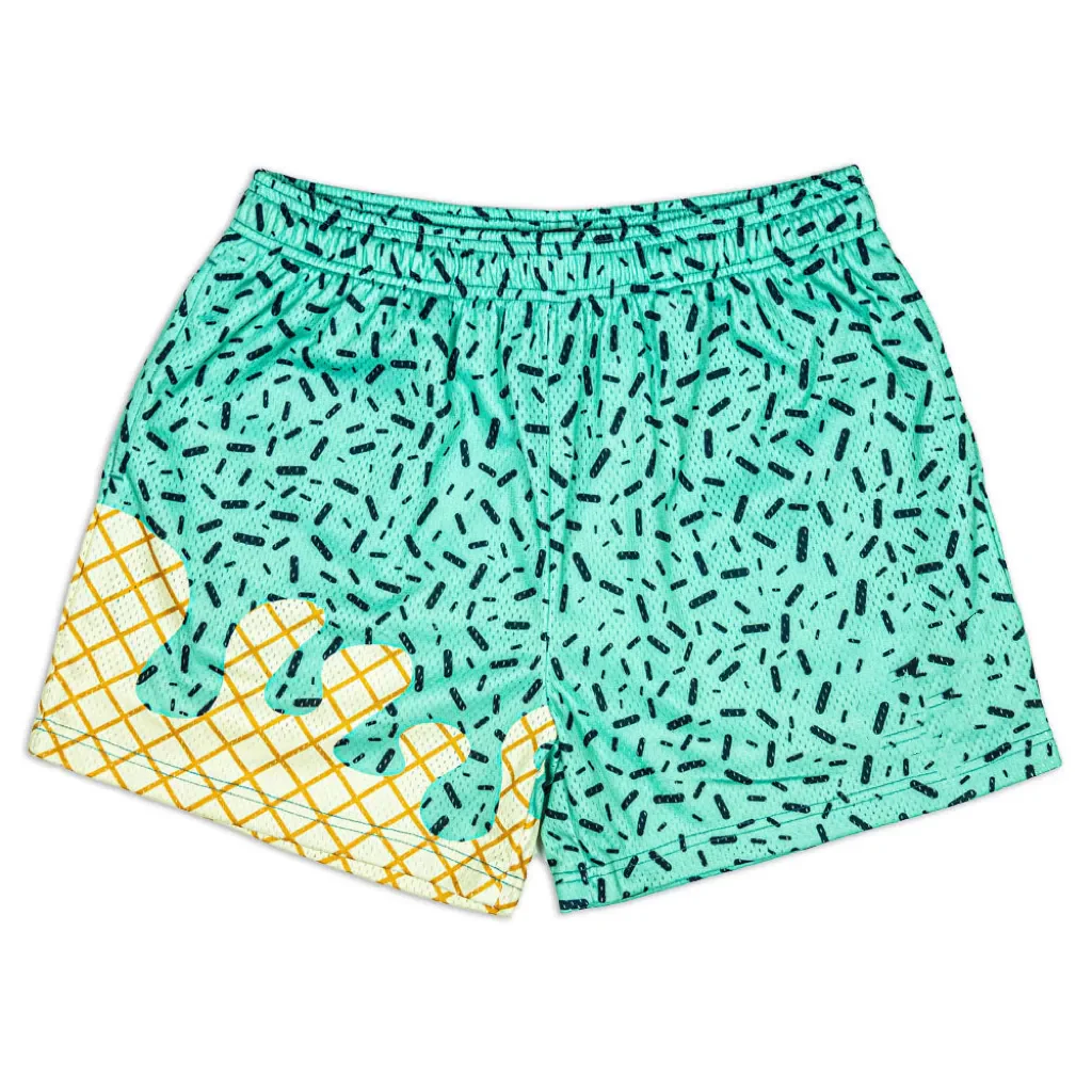 deadline May 27 close custom no moq Ice Cream Green Shorts
