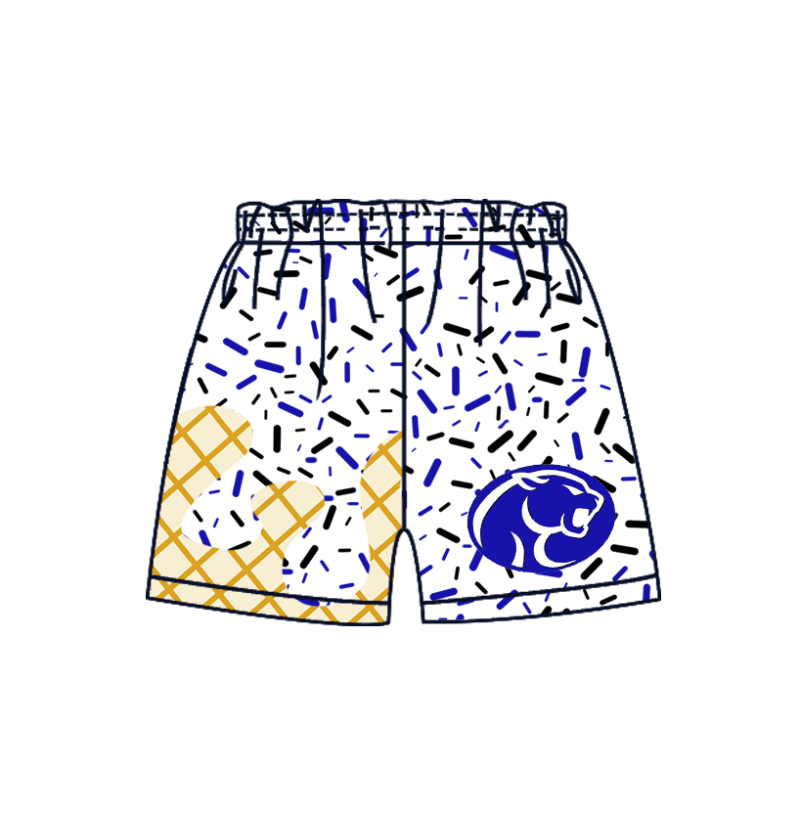 custom moq 3 eta 6-8weeks kids and adult Beach white Summer Shorts
