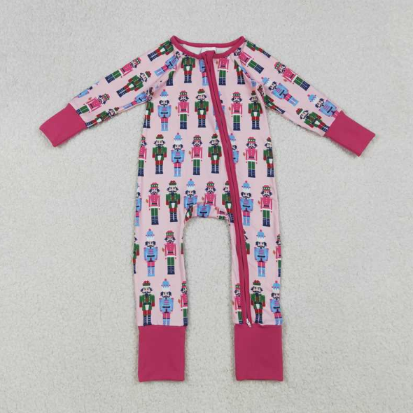 RTS Sibling baby girls boys clothes Christmas cartoon long Sleeve pants sets and romper and dress