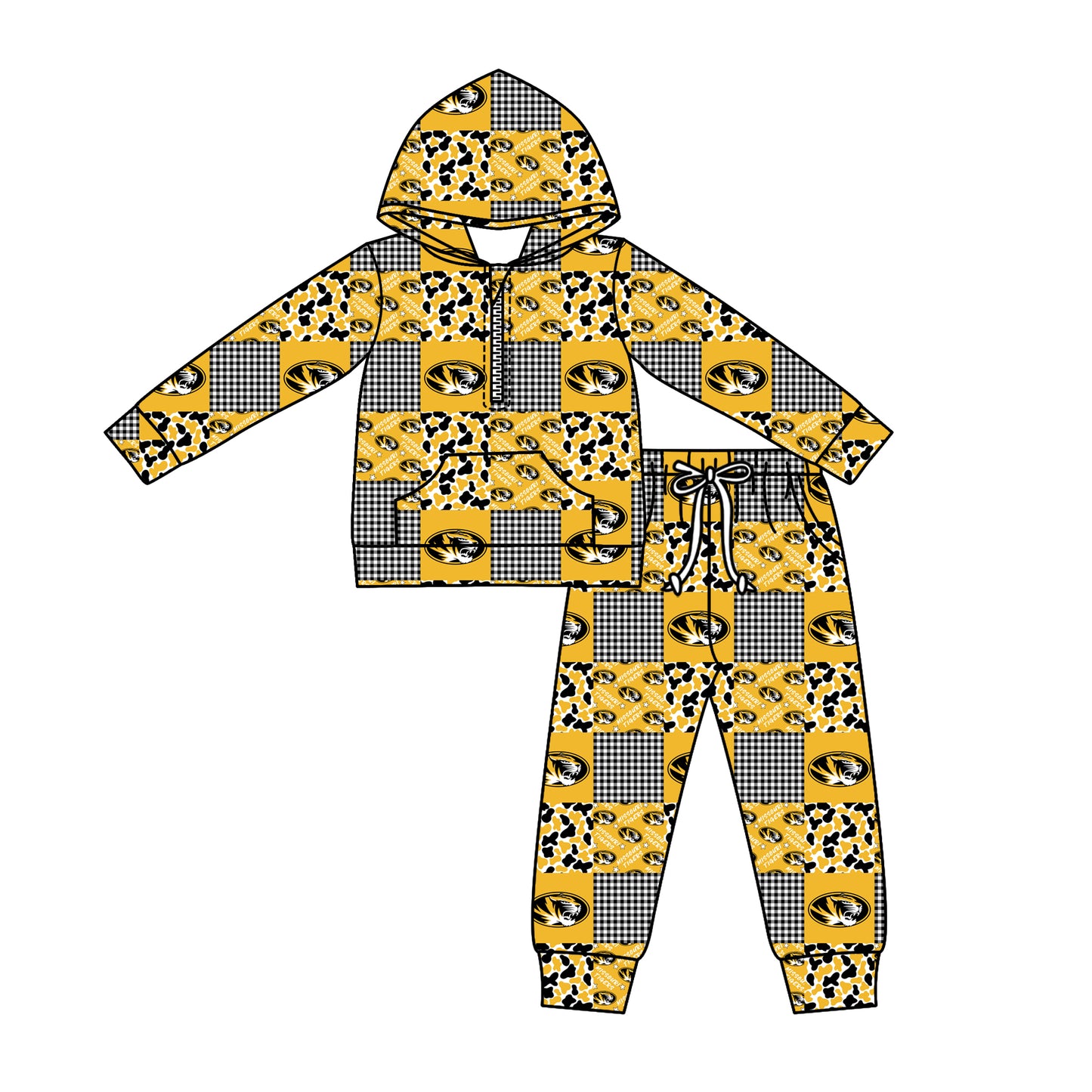 Custom moq 5 mix size milk silk summer teams baby boys clothes camouflage hooded long ssleeve pants sets-25.11.27