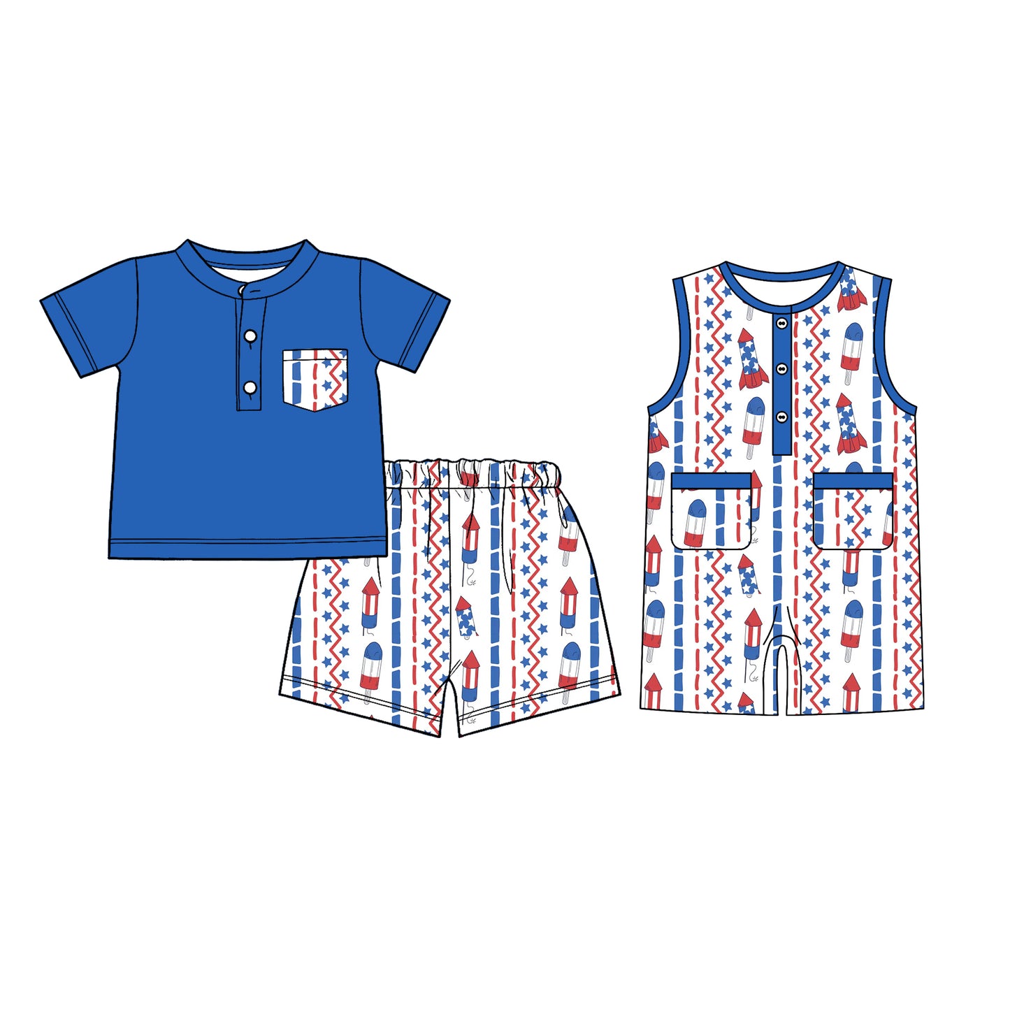 26.1.7 custom each style moq 5 eta 6-8week Sibling Sister baby boy short sleeve shorts sets and romper match design