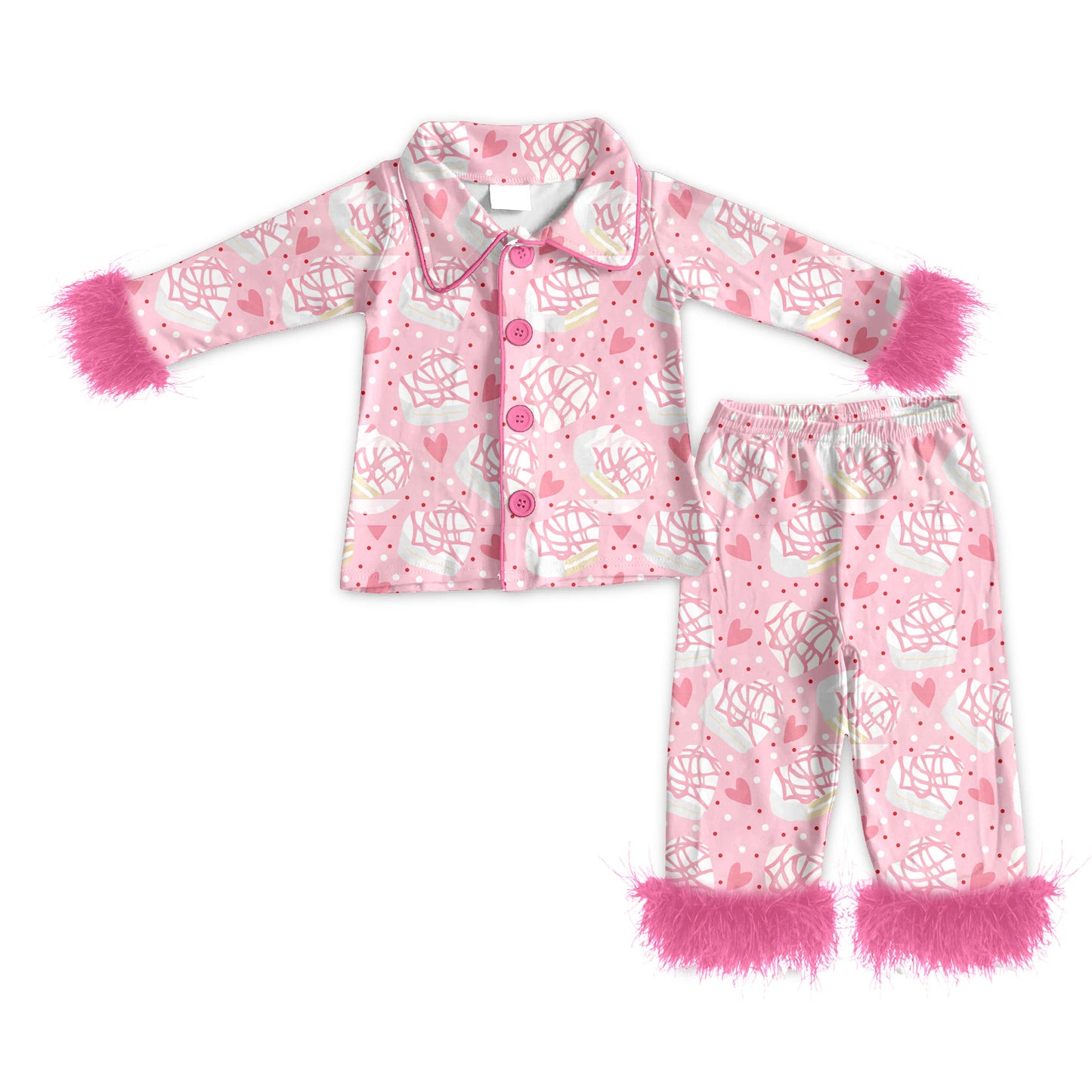 25.11.25 custom each style moq 5 eta 6-8week Sibling Sisters love plush baby girl clothes long sleeve pants sets