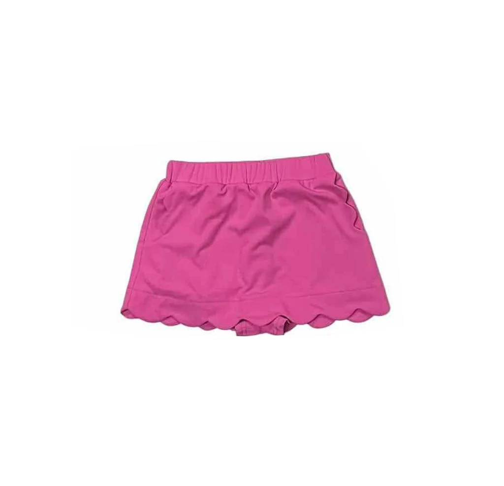 PRE ORDER Deadline August 28close custom no moq baby kids shorts sleeve pink summer skirts