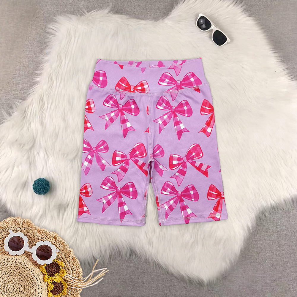 RTS NO MOQ baby girl clothes summer yoga Cycling shorts