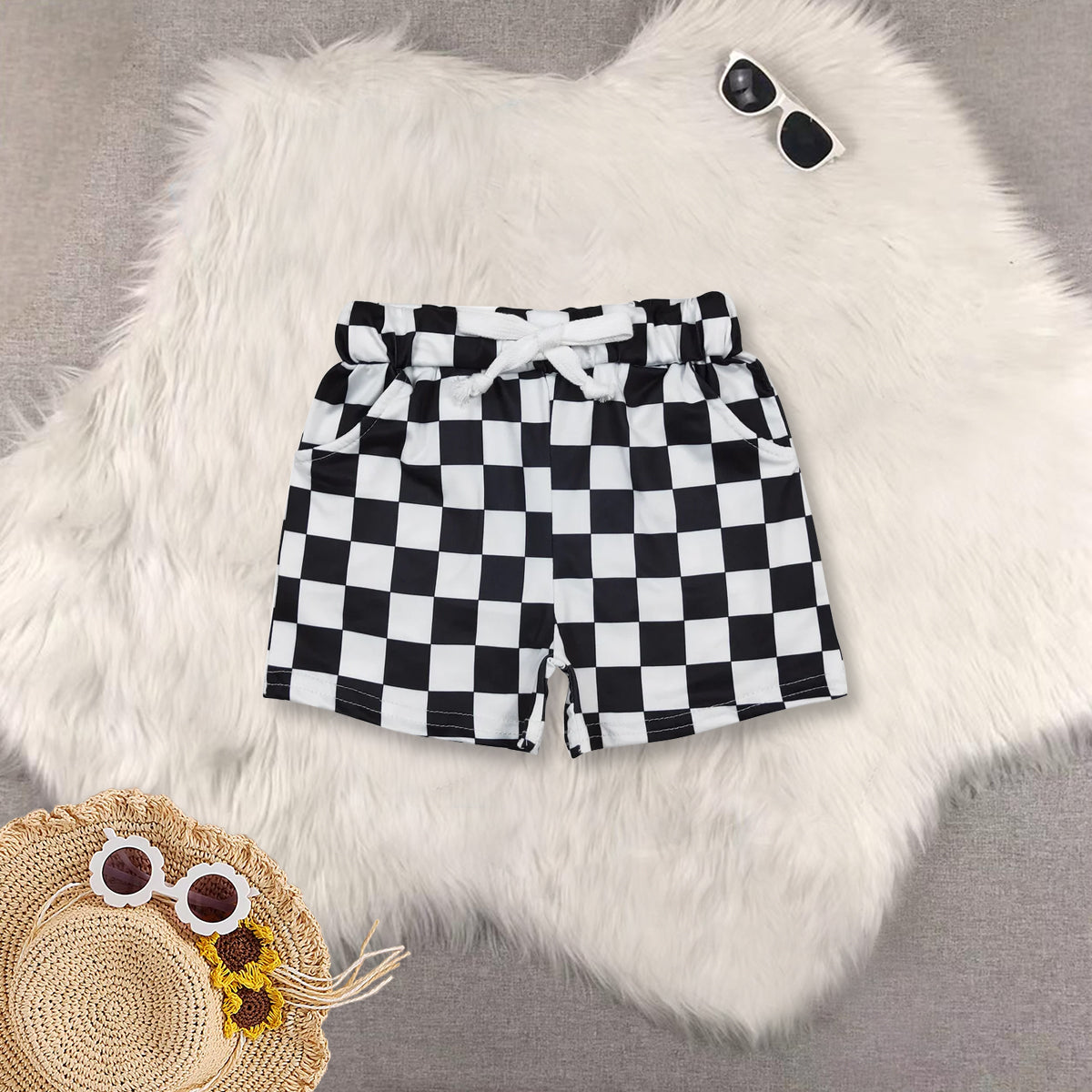 RTS NO MOQ Sibling baby boys clothes Short Sleeve Suit & Top and shorts