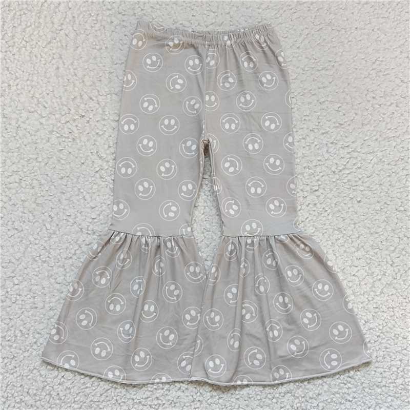 RTS SALES NO MOQ G6-10-2. Smiley grey trousers