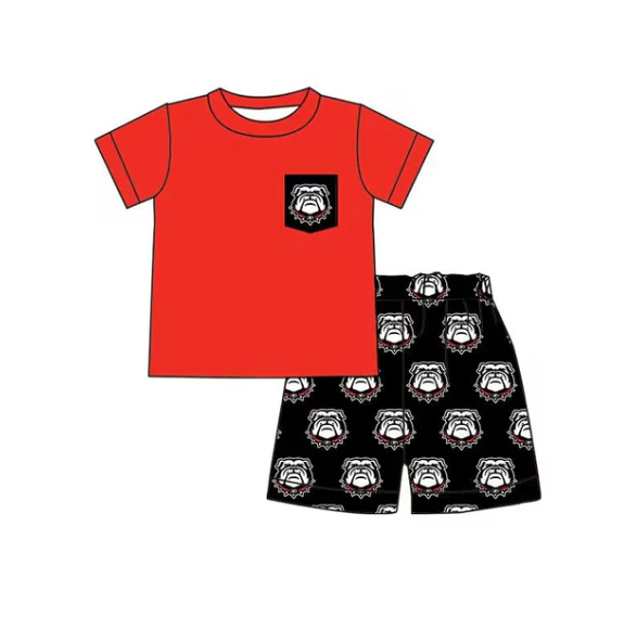 deadline time May 23 close custom no moq baby boys swim Red long-sleeved boys sets