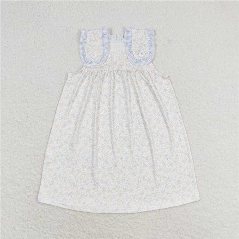 RTS NO MOQ floral short-sleeved shorts suit & short-sleeved dress