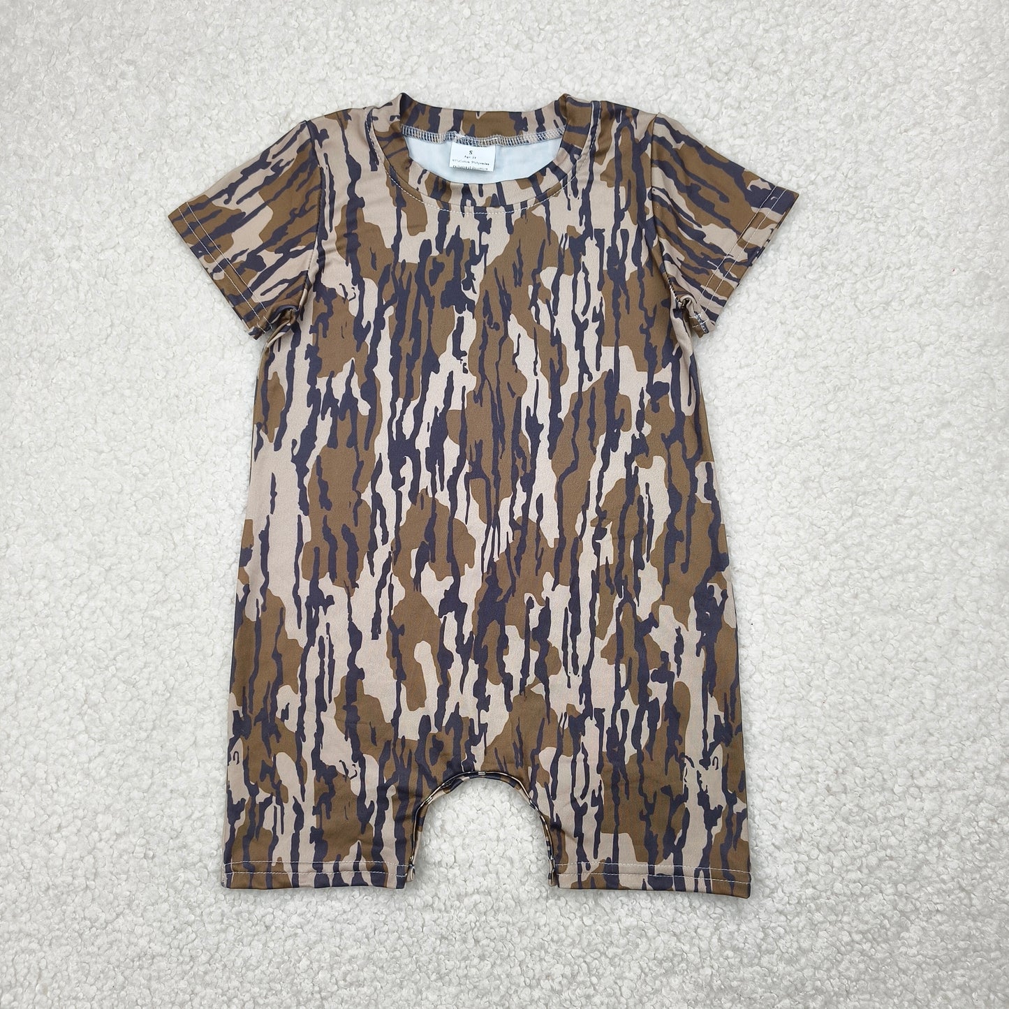 RTS SALES NO MOQ4.19军绿灰色迷彩连体衣Army Green Grey Camouflage Bodysuit