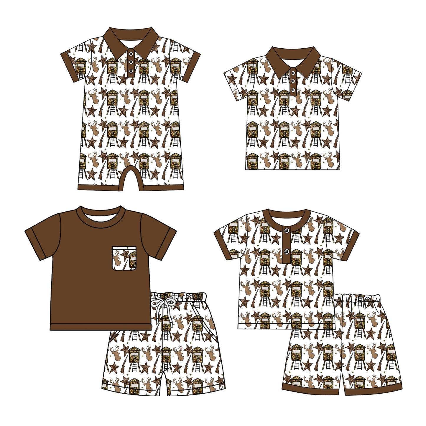 26.1.6 custom each style moq 5 eta 6-8 week Sibling Sister baby boy short sleeve shorts sets 2 and boy rompers and top match family design