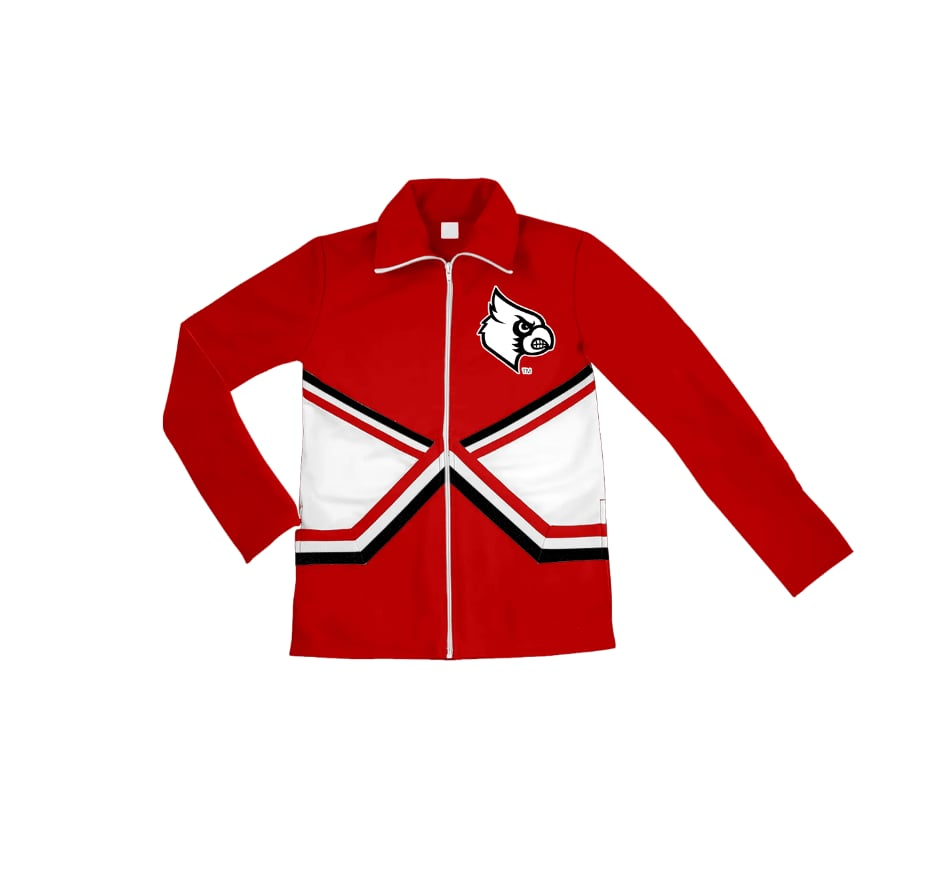 PRE ORDER Deadline August 16close custom no moq baby kids kids clothing Red zip-up jacket