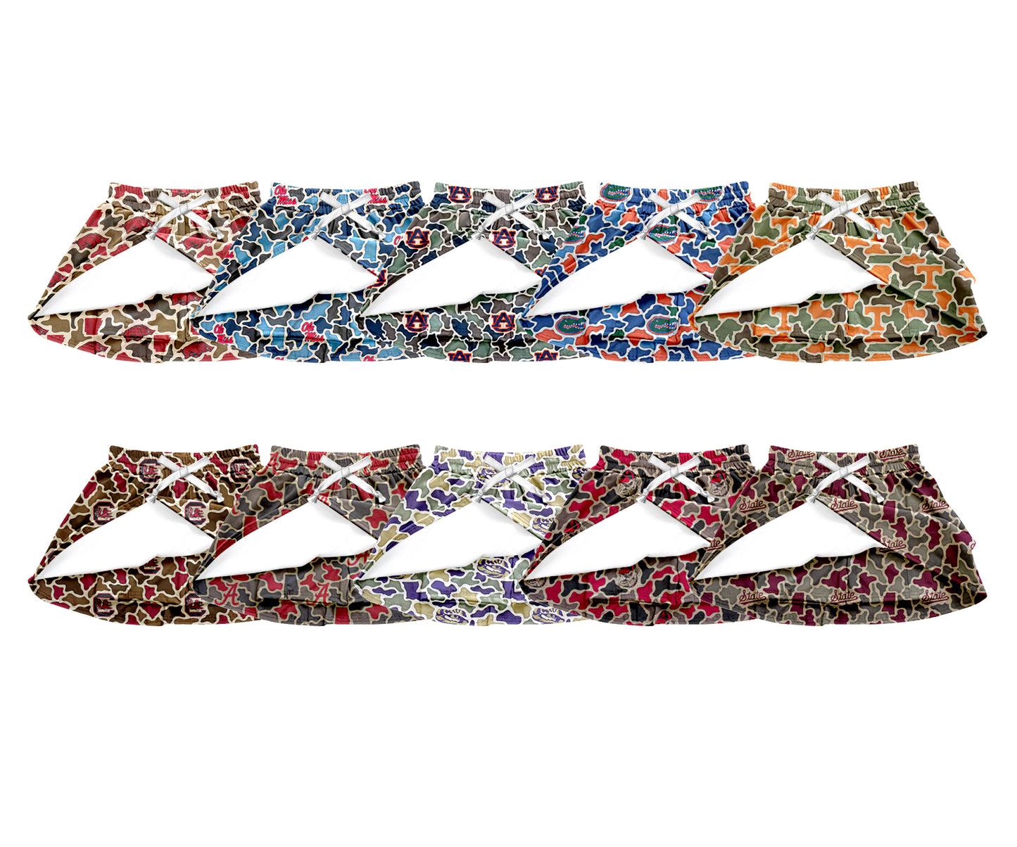 26.1.8 custom each style moq 5 eta 6-8week Sibling Sister camouflage baby summer skirts 10 match design