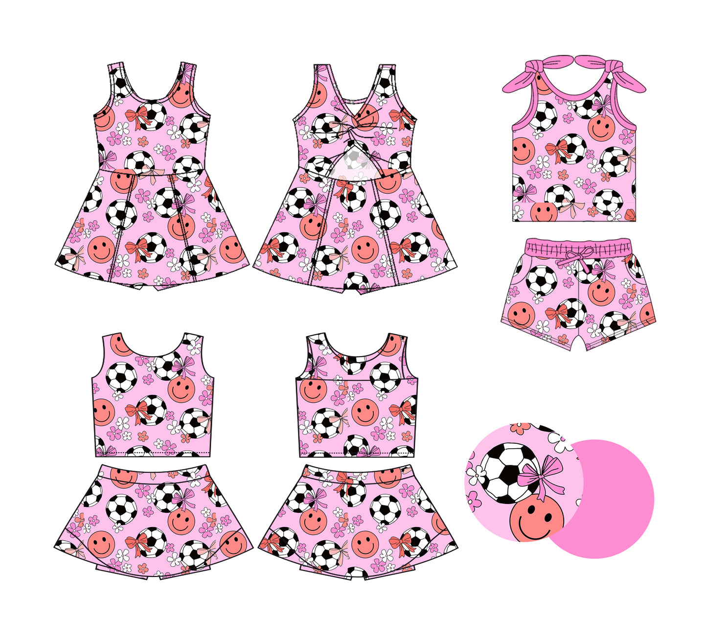 26.1.7 custom each style moq 5 eta 6-8week Sibling Sisters baby girl clothes short sleeve shorts sets and skirts set 2 and dress match family design