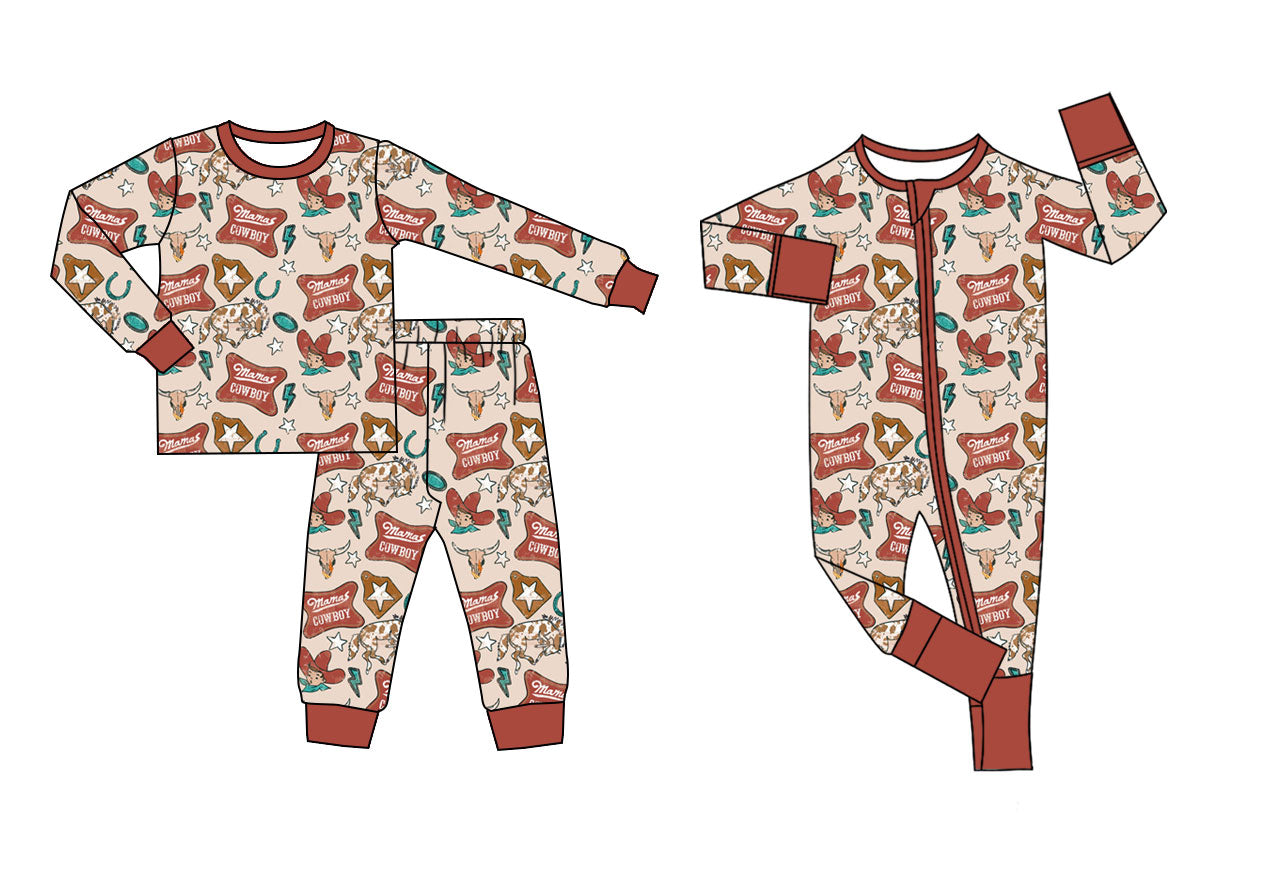 25.11.22 custom each style moq 5 eta 6-8week Sibling Sisters cow head baby boy clothes long sleeve pants sets and romper match family design