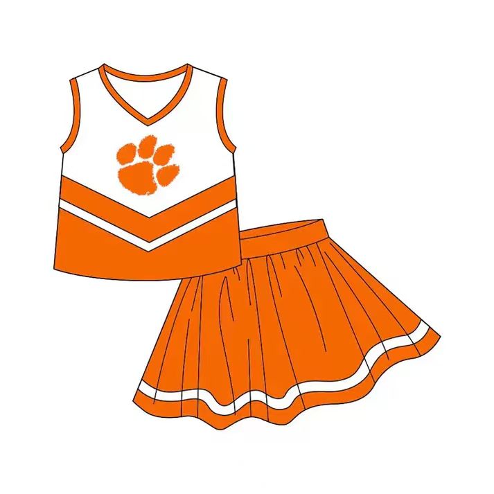 PRE ORDER Deadline September 2 custom no moq Orange School Paw Set