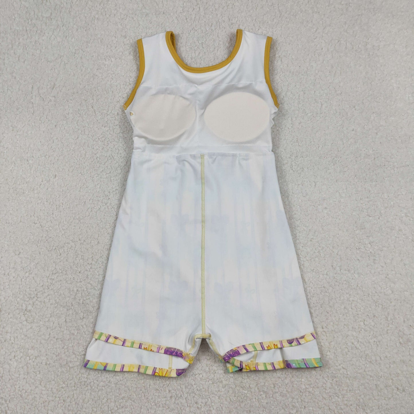 RTS NO MOQ(In Stock) Carnival Colorful Bow Striped Yoga Sleeveless Dress