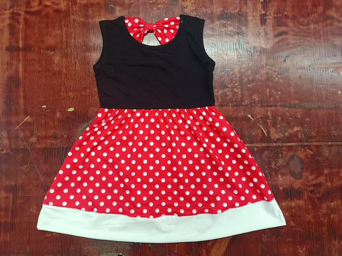 PRE ORDER Deadline July 28 custom no moq Children's boutique clothing Red black summer skirt
