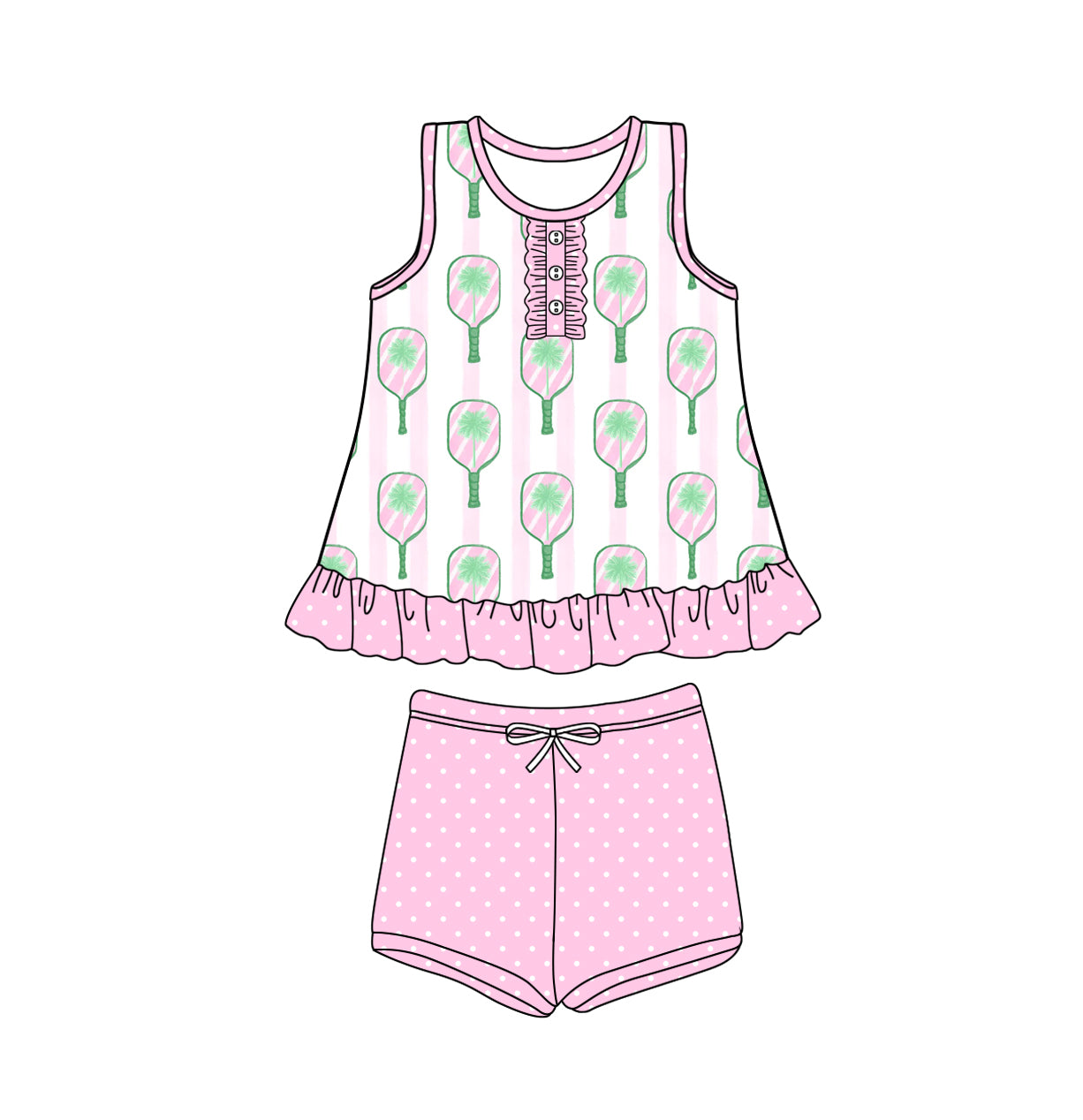 25.12.4 custom each style moq 5 eta 6-8week Sibling Sister baby girl short sleeve shorts sets 5 match design