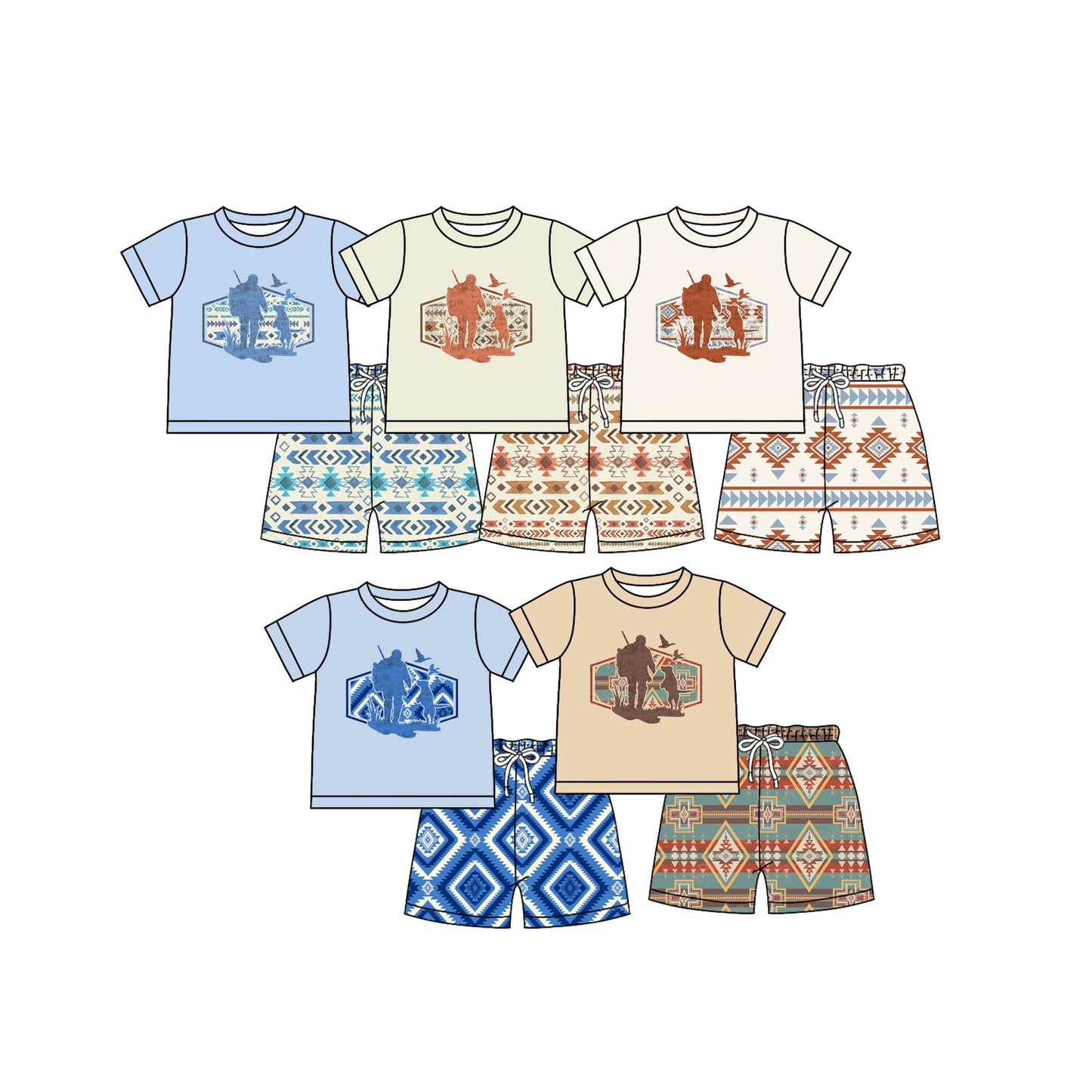 25.11.27 custom each style moq 5 eta 6-8week Sibling Sisters baby boy clothes short sleeve shorts sets 5 match family design