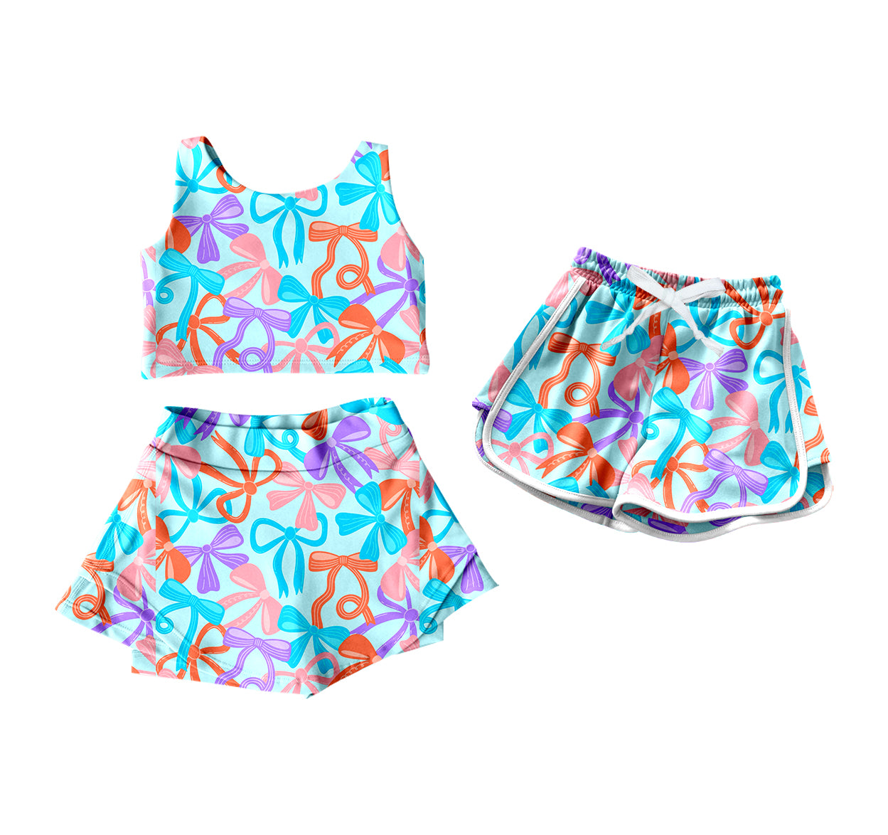 26.1.7 custom each style moq 5 eta 6-8week Sibling Sister bow baby short sleeve shorts sets and shorts match design