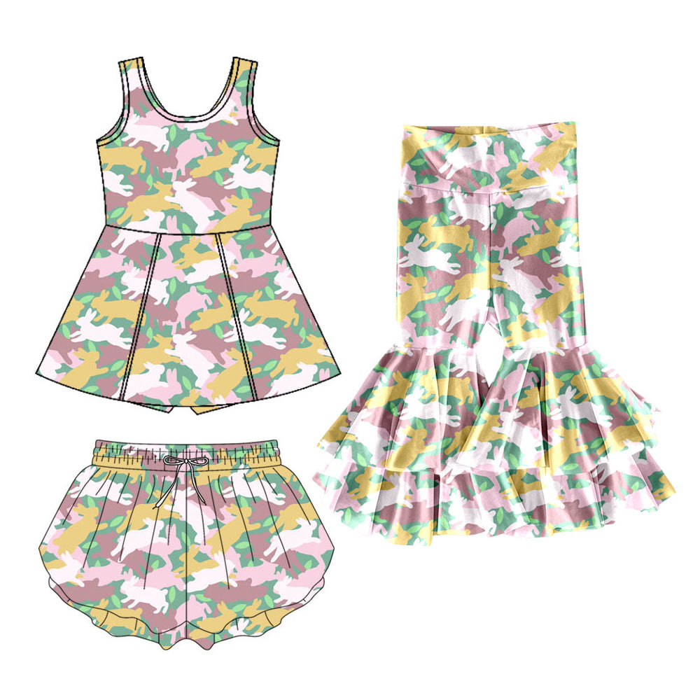 25.11.25 custom each style moq 5 eta 6-8week Sibling Sisters baby girls summer long pants and dress and shorts match family design