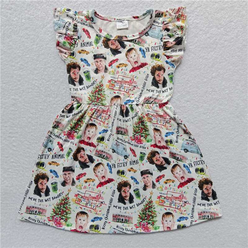 Boy's toy car flying sleeve dress 男孩玩具车飞袖裙