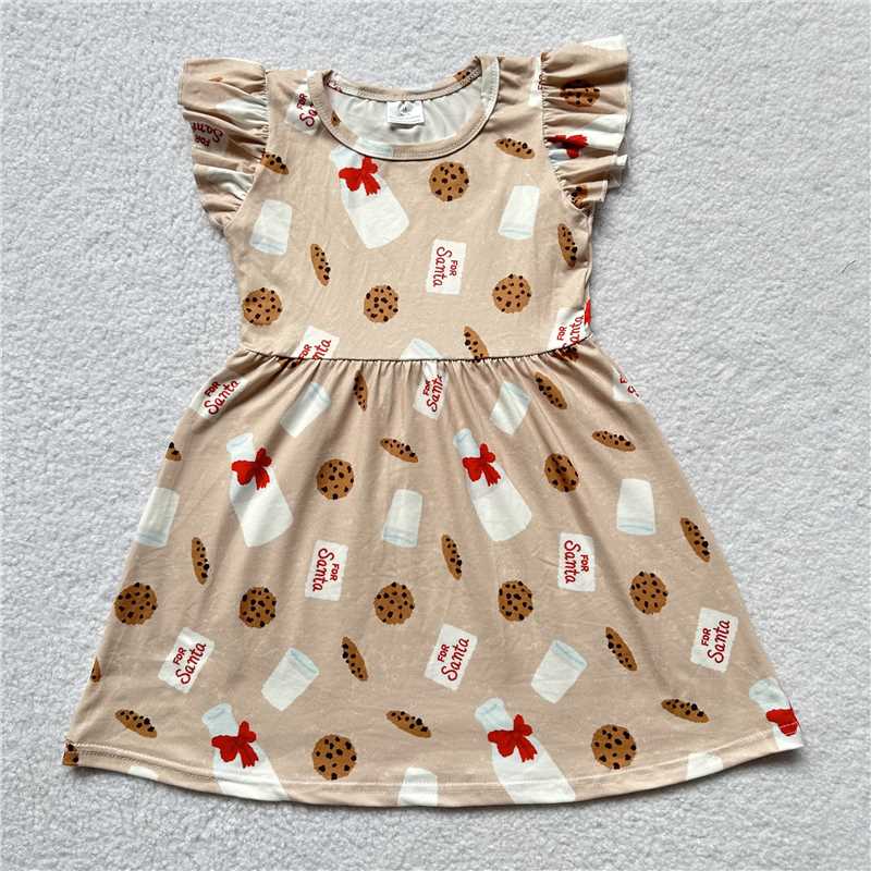 Bottle bow light yellow flying sleeve dress 瓶子蝴蝶结淡黄色飞袖裙