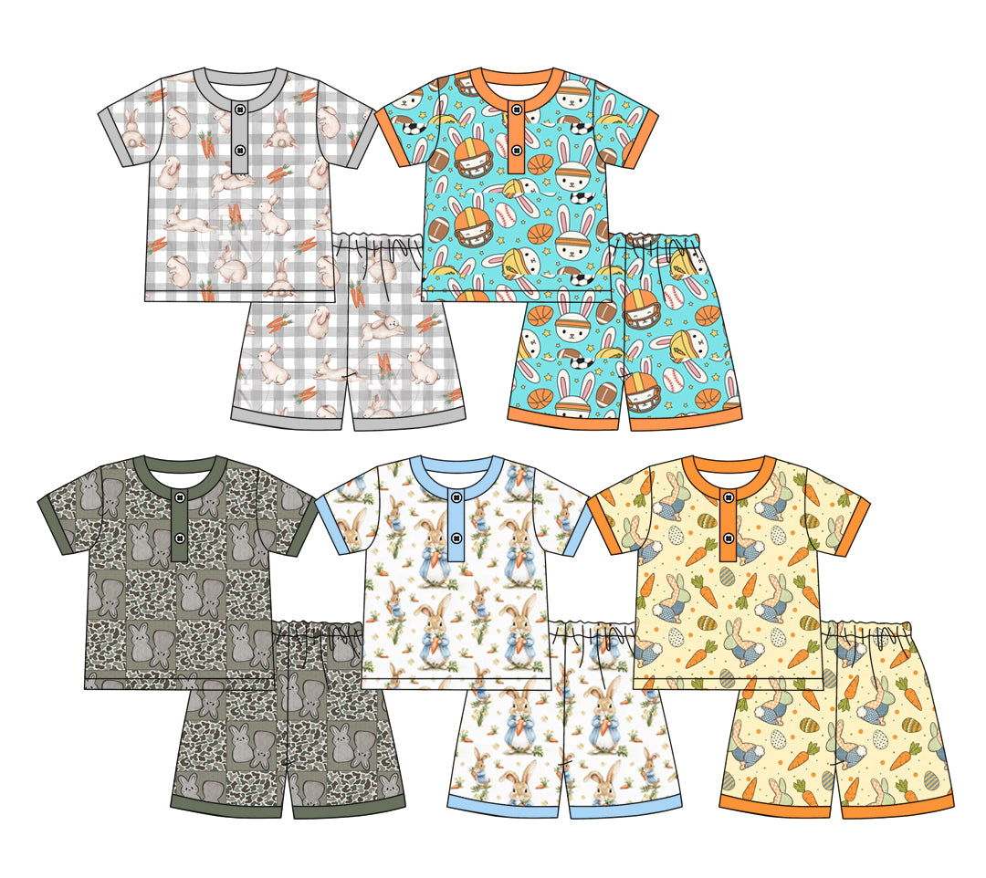 26.1.5 custom each style moq 5 eta 6-8week Sibling Sisters baby boy clothes short sleeve shorts sets 5 match family design
