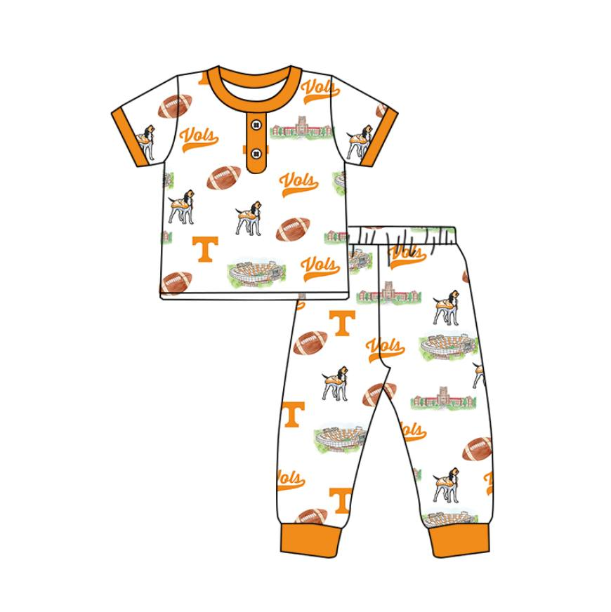 (PRE ORDER )Deadline October 10 custom no moq Orange series pajamas cute summer clothes