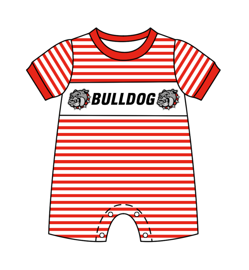 Custom moq 3 eta 6-8weeks baby boys clothes short sleeve romper
