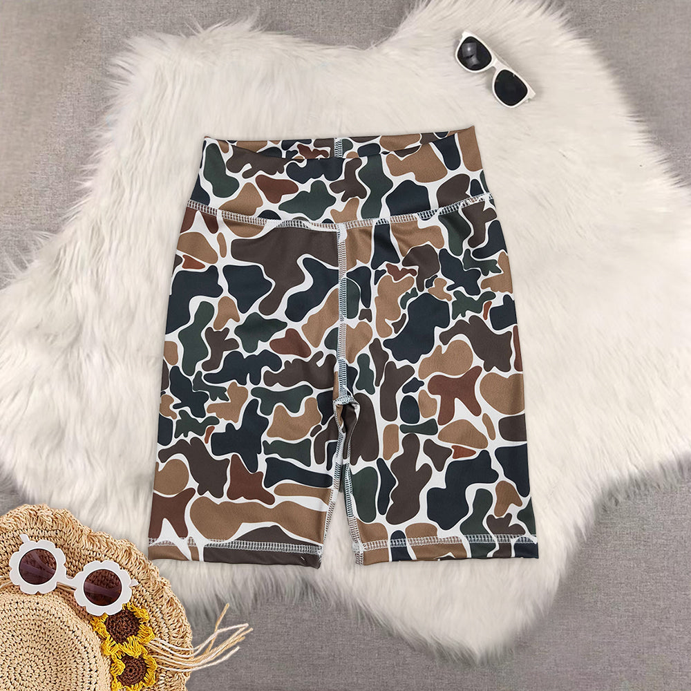 RTS NO MOQ baby girl clothes summer yoga Cycling shorts