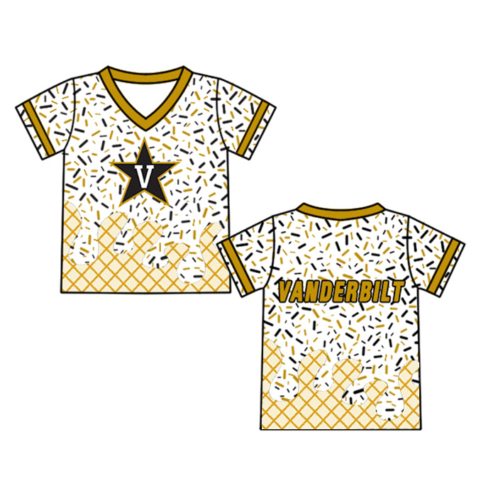 custom moq 3 eta 6-8weeks baby boy clothes gold short sleeve top-25.4.30