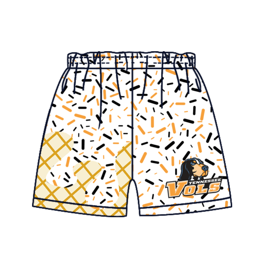 custom moq 3 eta 6-8weeks adult and kids clothes team white Beach Summer Shorts-25.4.29