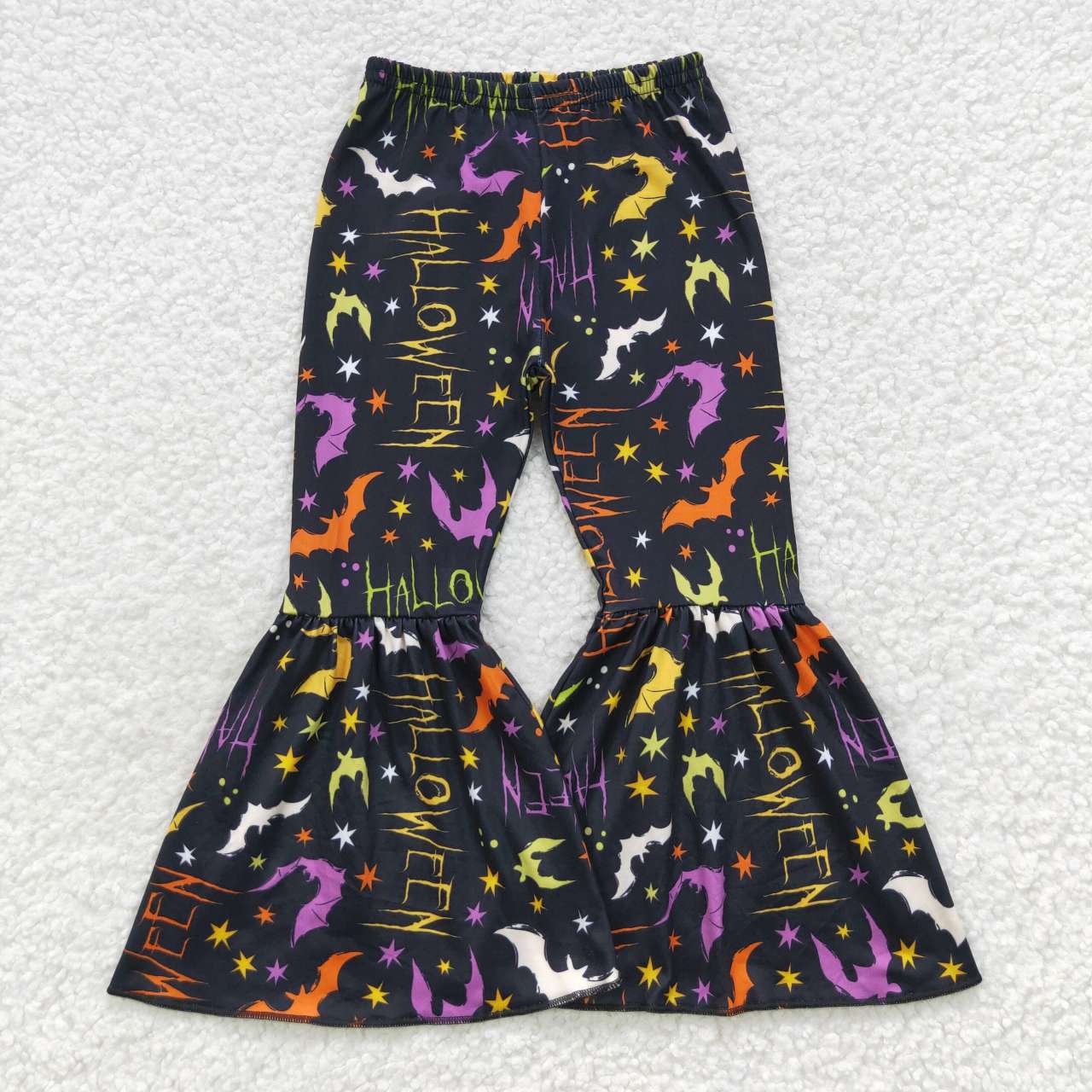 P0174 halloween bat black trousers