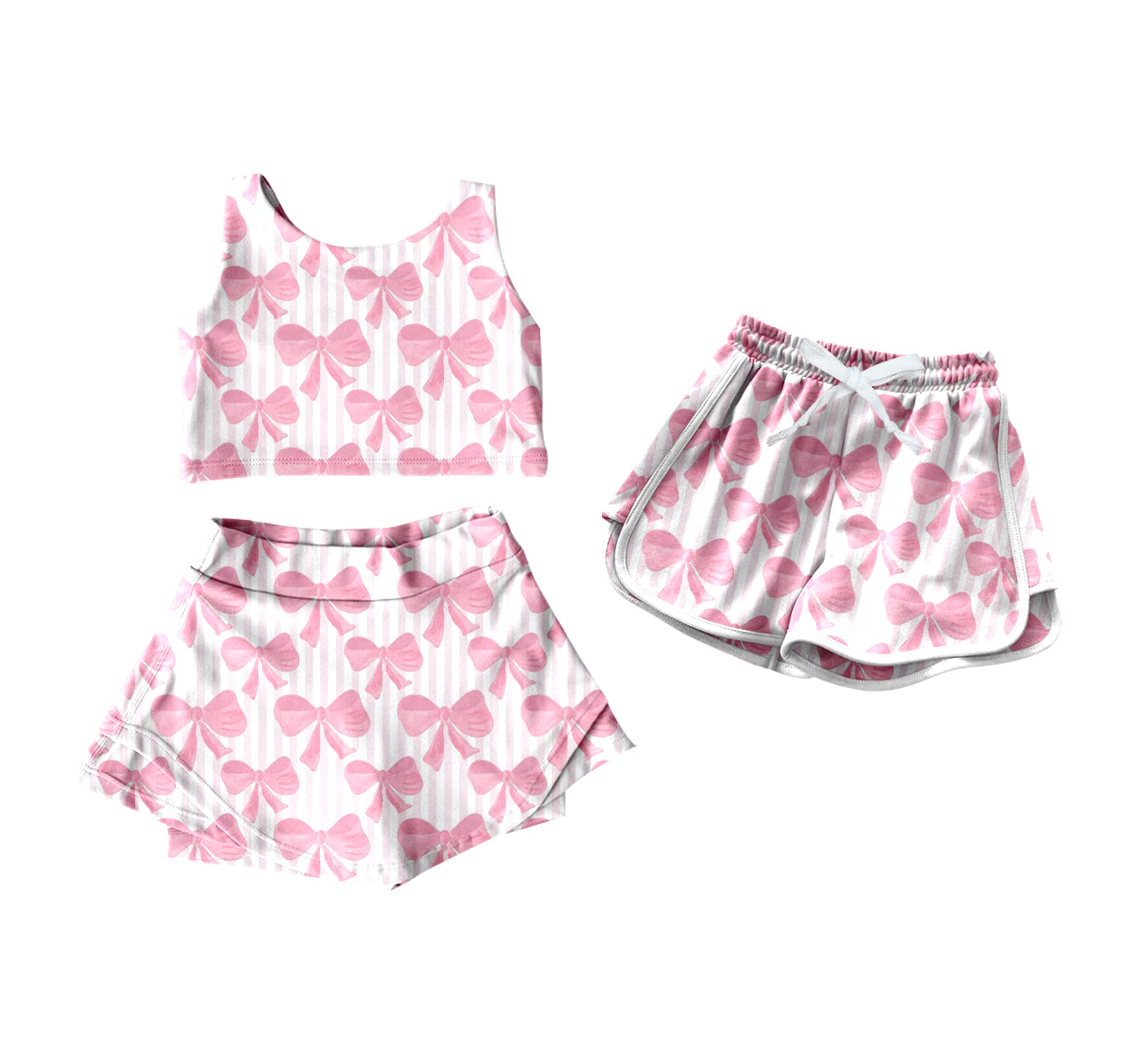 25.12.2 custom each style moq 5 eta 6-8week Sibling Sisters baby girls summer sleeve skirts sets and shorts match family design