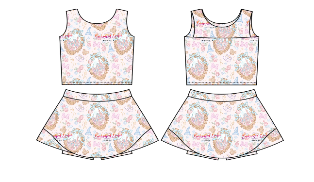 Deadline: May 20 Custom no moq baby girls Summer girls Summer girls sleeveless skirt