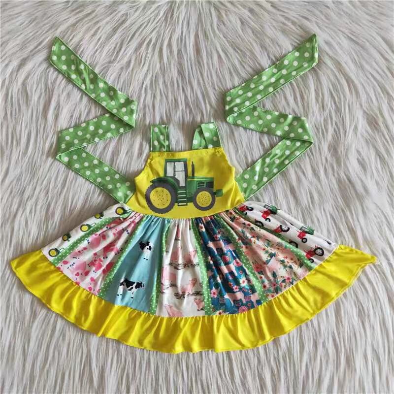 RTS NO MOQ ETA 5/7days Arrived A0-21 Yellow Strap Tractor Skirt