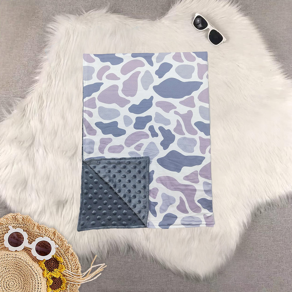 RTS NO MOQ Sibling baby kids Summer duck bow camouflage baby blanket