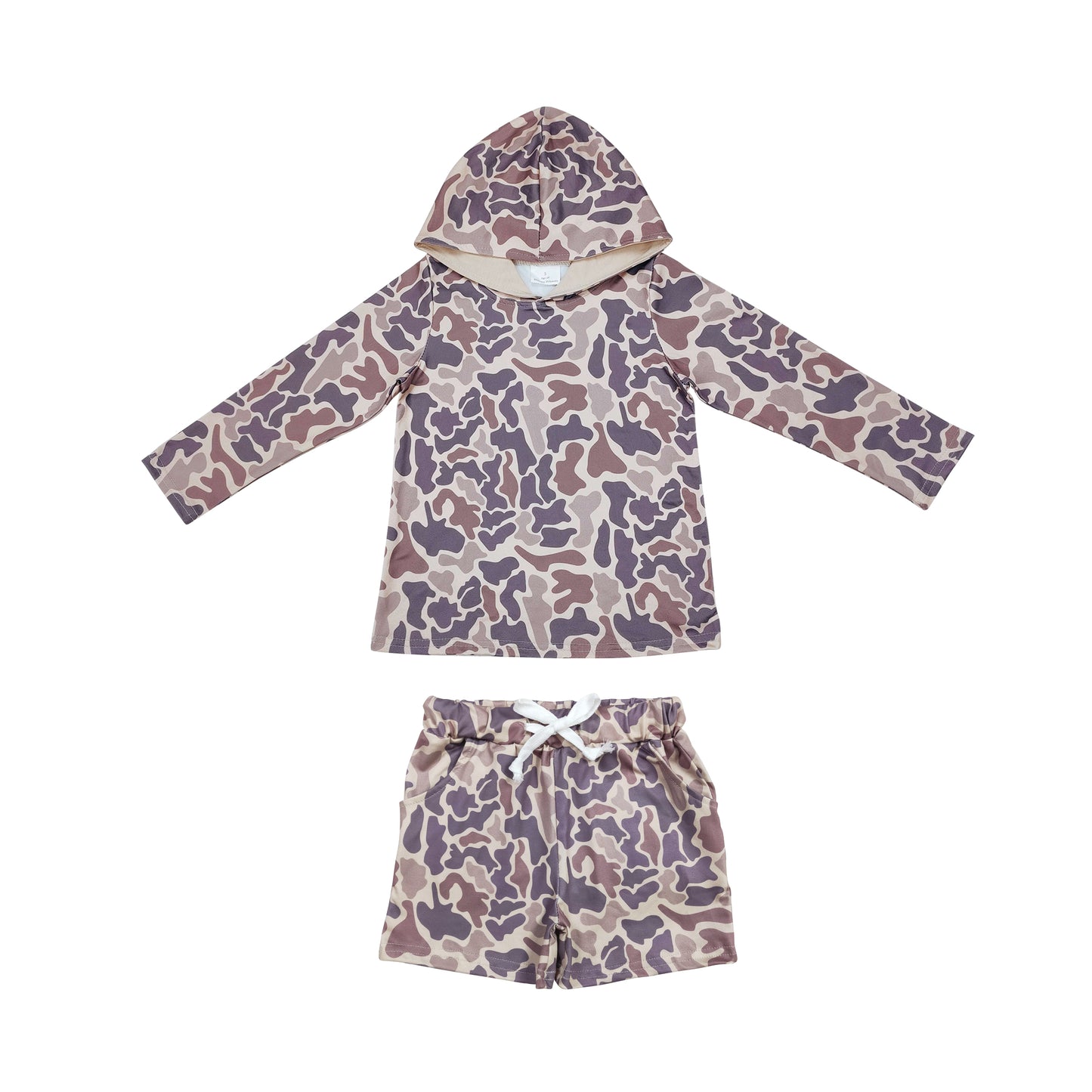 RTS NO MOQ BT0739+SS0372 HOT SELL baby boys Camouflage hat set