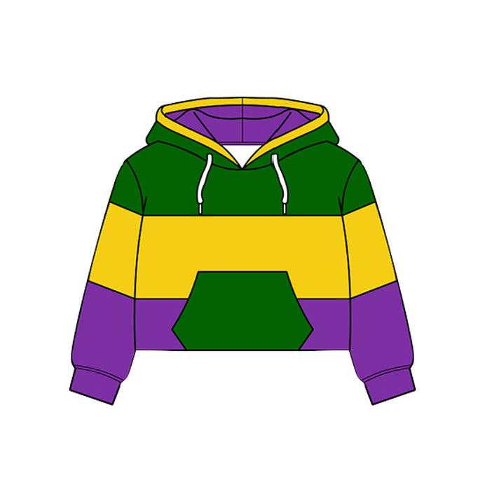 (Pre Order) No moq BT1604 pre-order toddler boy clothes yoga hooded long Sleeve Top -2025.11.19