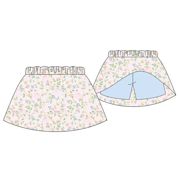 (Pre Order) No moq GLK0180 pre-order baby girls clothes floral Skirts dress-2025.10.30