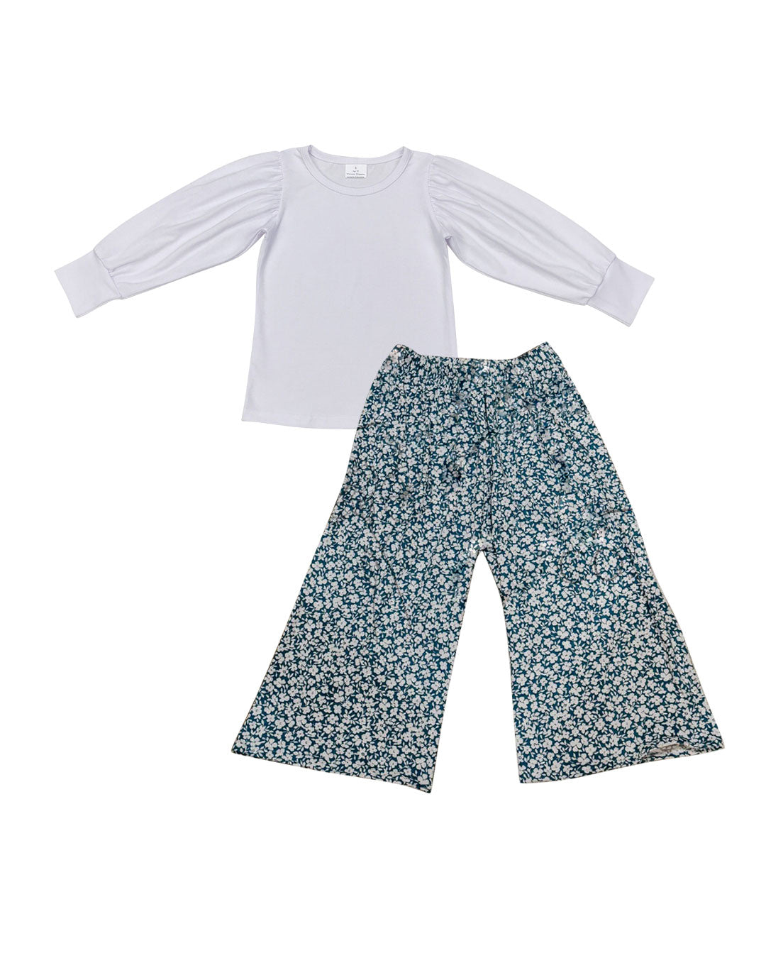 (Pre Order) No moq GLP2990 Pre-order baby girl clothes long sleeve pants sets-2025.10.14