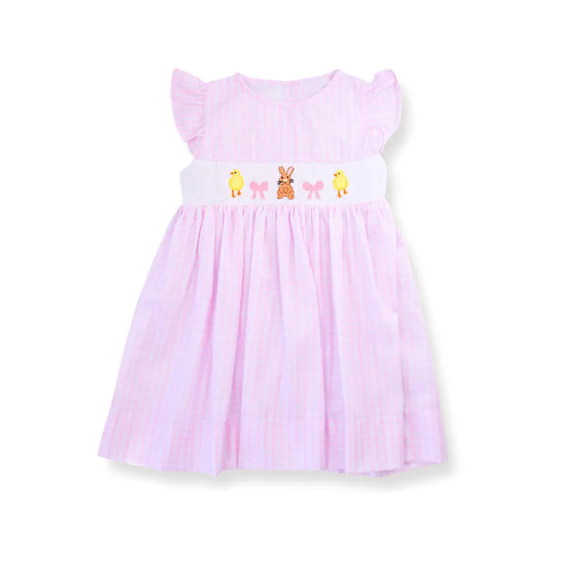 (Pre Order) No moq GSD2906 PRE-ORDER baby girl clothes bow flying sleeve dress-2025.10.10