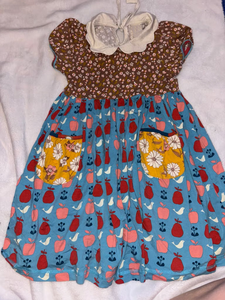 (Pre Order) No moq GSD3056 PRE-ORDER baby girl clothes short sleeve dress-2025.11.5