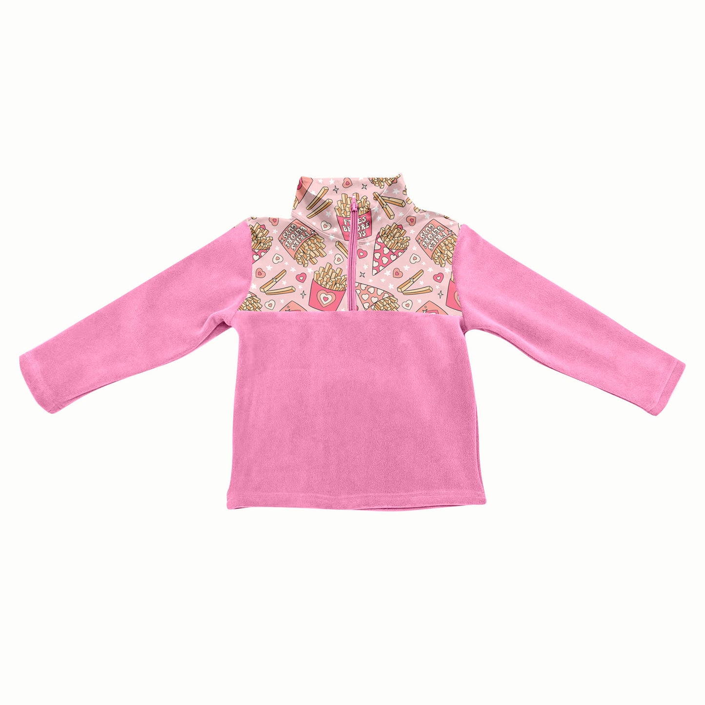 (Pre Order) No moq GT1504 pre-order toddler girl clothes love long Sleeve top-2025.11.25