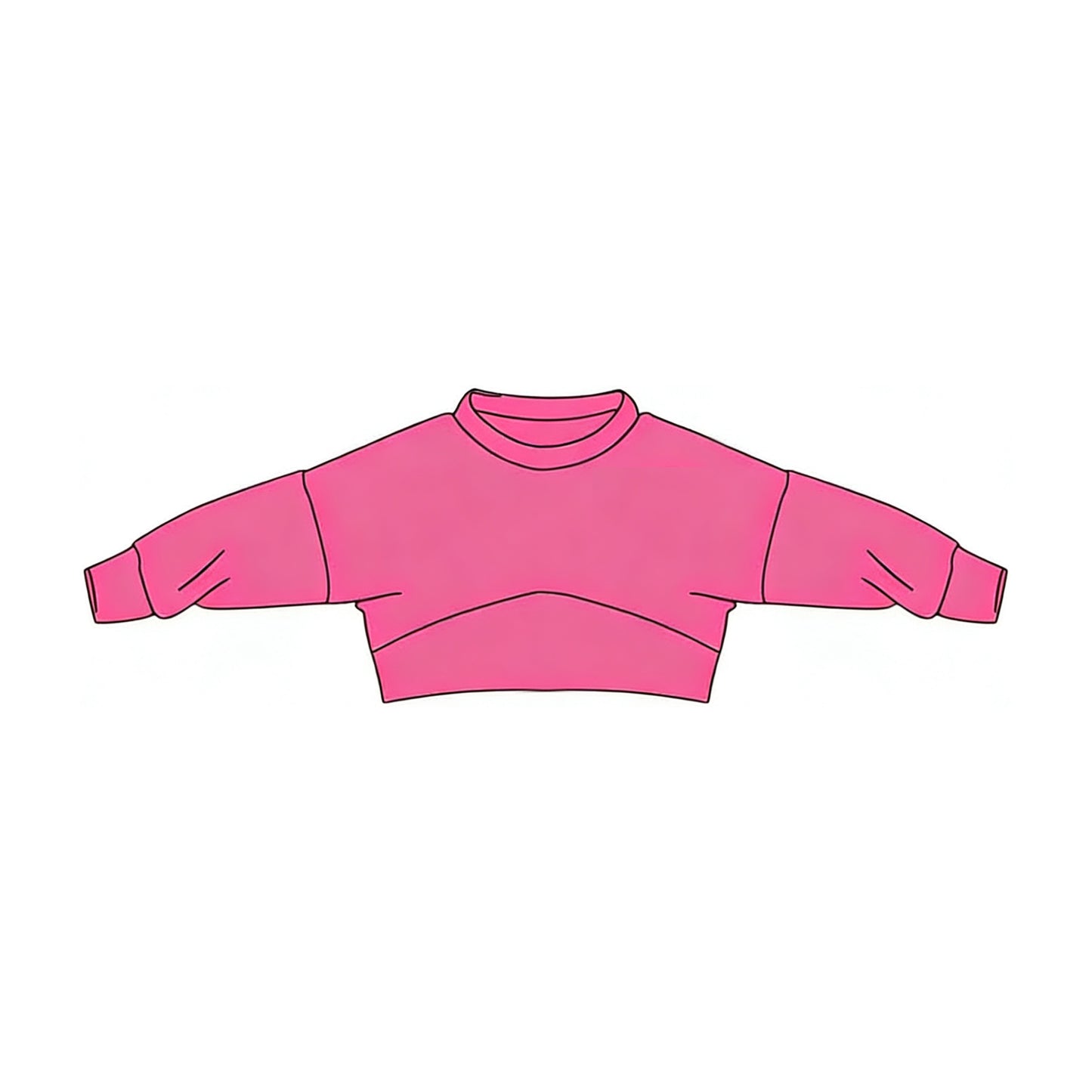 (Pre Order) No moq pre-order toddler girl clothes long sleeve Top -2025.12.8