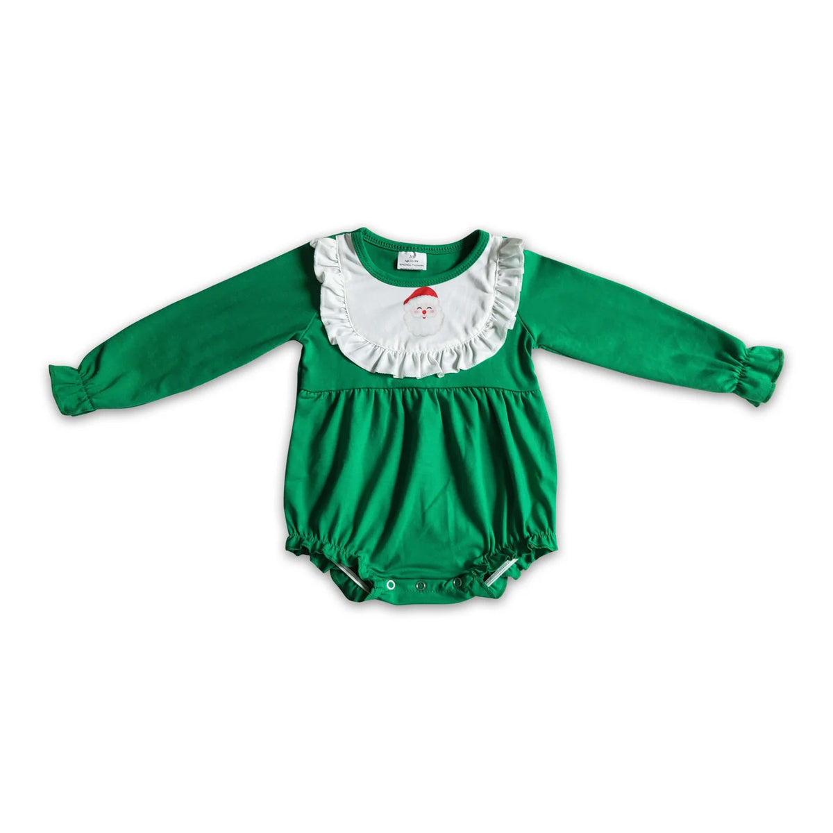 RTS NO MOQ baby girls clothes Christmas embroidery long sleeve set Rompers dress Clothes Sets