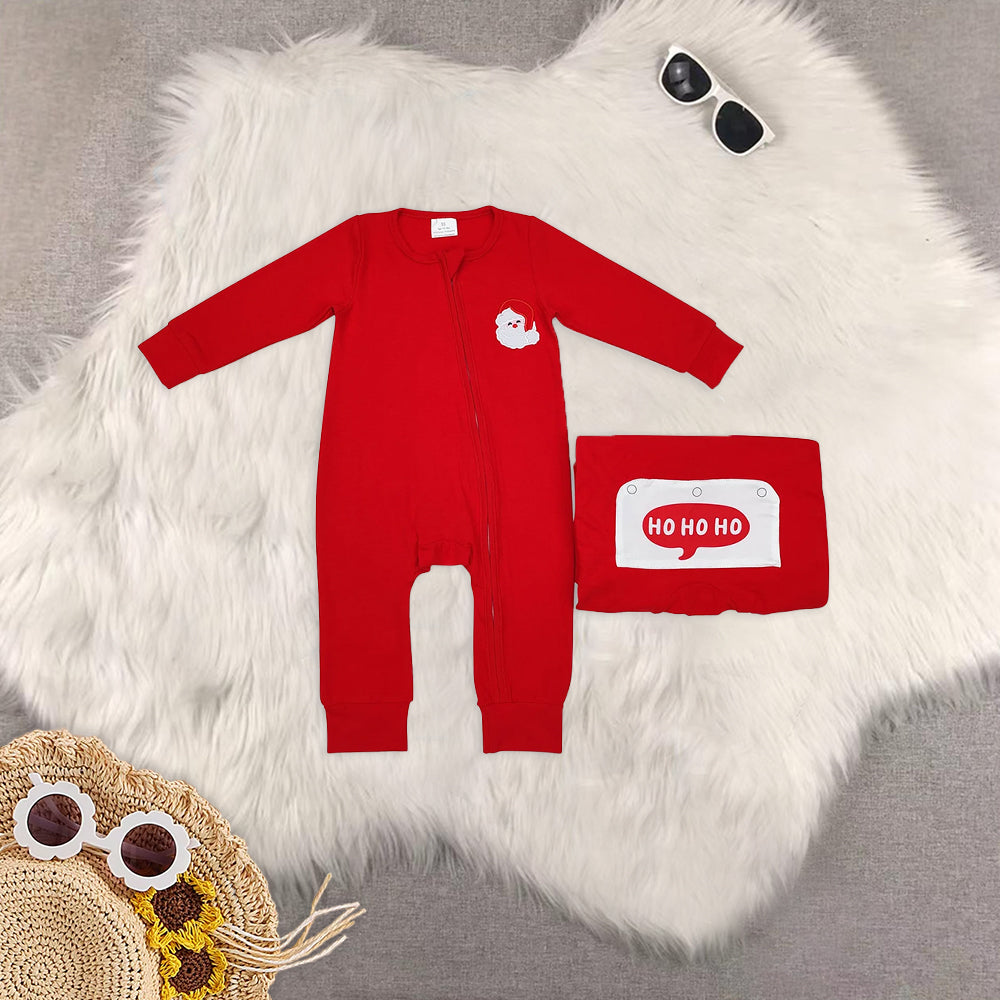 RTS NO MOQ Baby boy clothes Christmas long Sleeve Romper Mixed Sizes