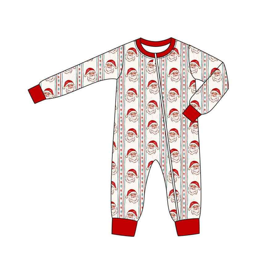 no moq LR2342 pre-order baby boy clothes Christmas long sleeve romper-2025.6.18