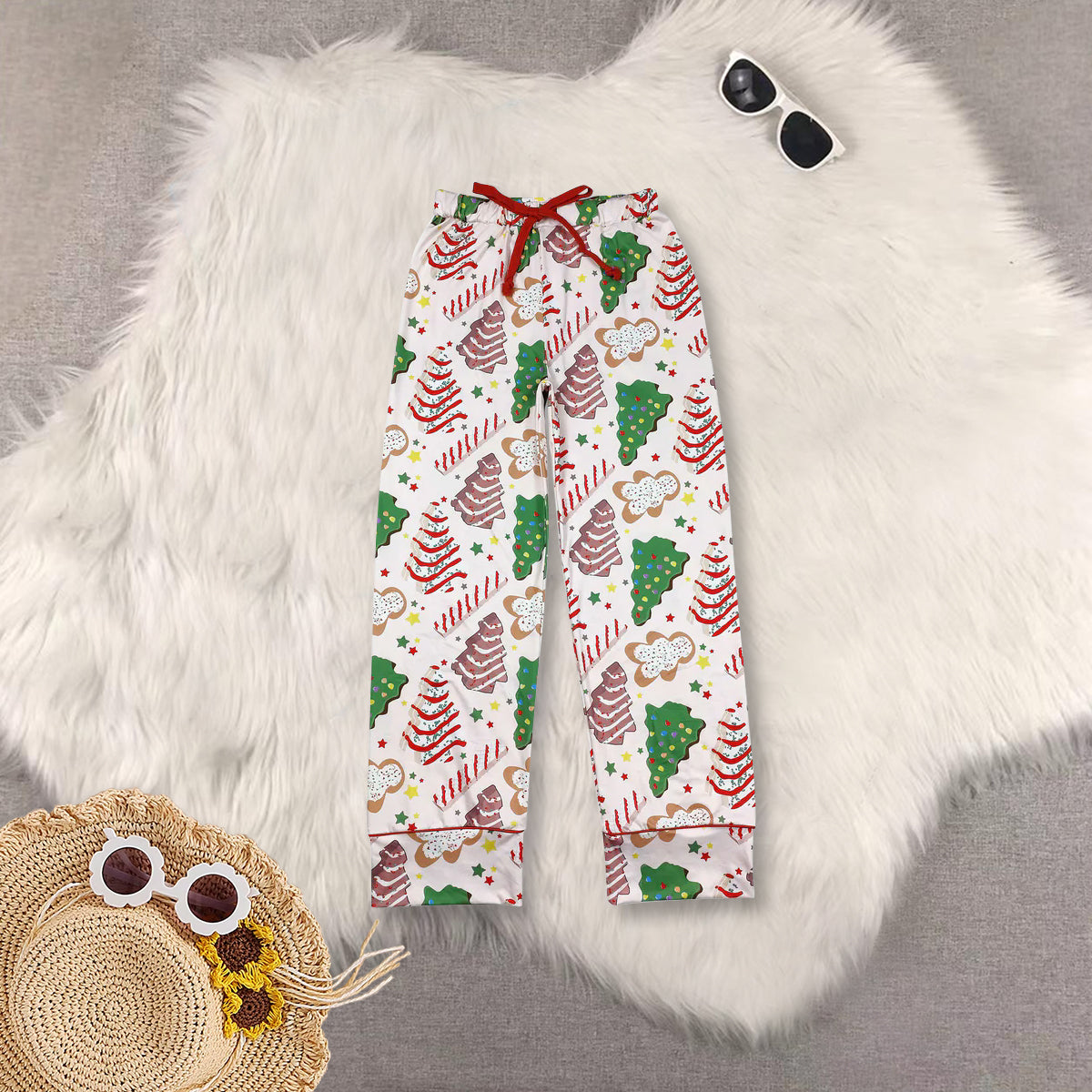 RTS NO MOQ Sibling baby Girls Boys Christmas long sleeve pants sets 2 and rompers 2 and adult top and adult pants Clothes